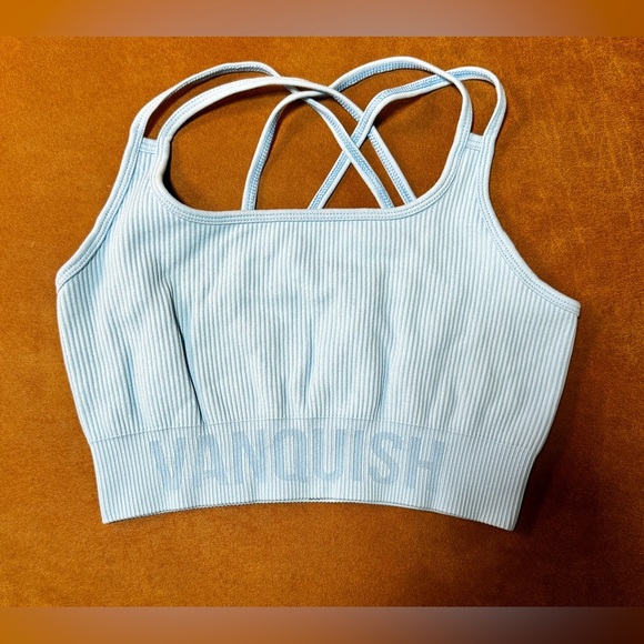 VANQUISH FITNESS | SPORTS BRA | MINERAL BLUE | WOMEN'S SIZE M - Picture 1 of 3